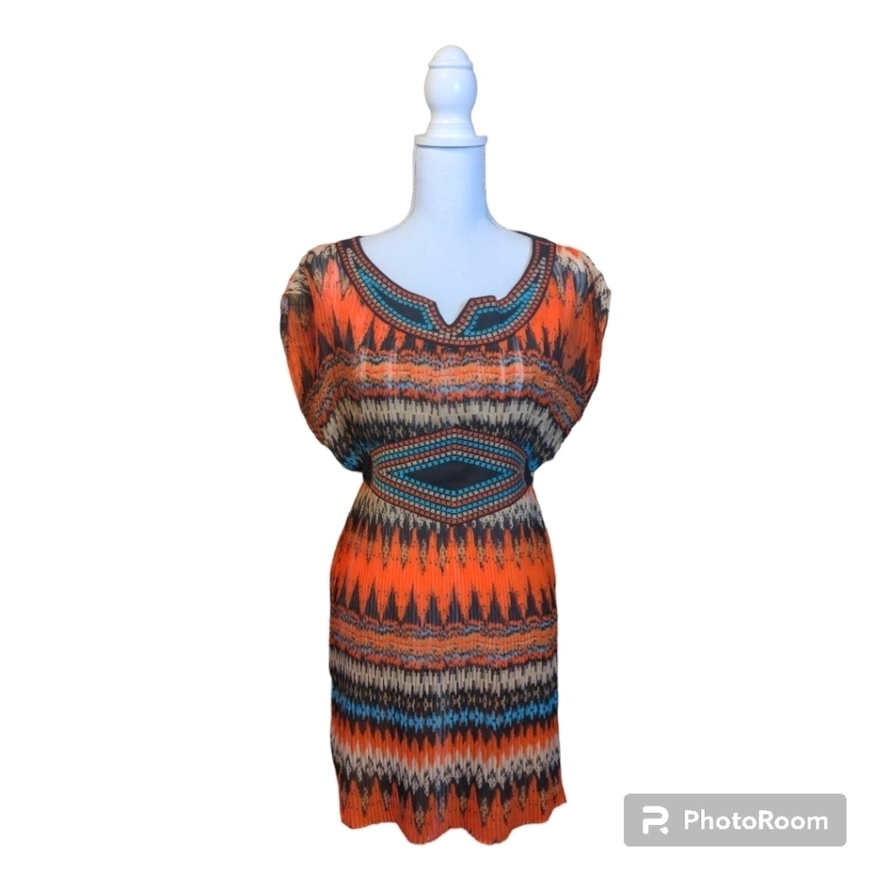 Freelance Boutique Coastal Cowgirl Mini Dress Sz M